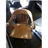 Image 3 : VINTAGE KRUG ADJUSTABLE ROLLING ARMCHAIR