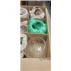 Image 2 : BOX OF 12 NEW FISH BOWL / CENTER PIECE BOWLS