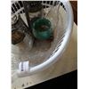 Image 3 : 2 VINTAGE LANTERNS AND LOT OF VINTAGE OIL LAMP PARTS