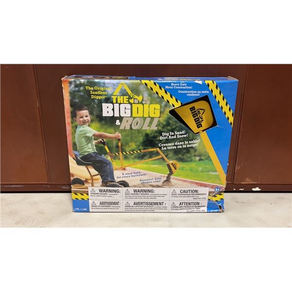 AS NEW THE BIG DIG AND ROLL SANDBOX DIGGER