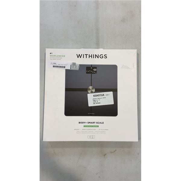 WITHINGS BODY + SMART SCALE TESTED AND WORKING - RETAIL $129