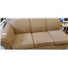 Image 2 : BROWN FABRIC HIDE-A-BED SOFA LOUNGE