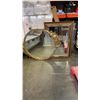 Image 1 : 1940s VINTAGE GUILDED MIRROR AND LARGE HALL MIRROR