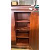 Image 2 : CHERRY FINISH WARDROBE GENTLEMANS DRESSER