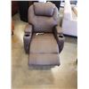 Image 3 : BROWN LEATHER MASSAGE THEATRE RECLINER WORKING