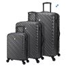 Image 1 : AS NEW SWISS GEAR 3PC CHARCOAL LUGGAGE SET - RETAIL $799