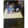 Image 1 : HAUNTED HOUSE W/ FIBRE OPTIC LIGHTING AND PIRATE SKULL TABLE DECORATION