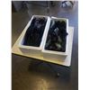 Image 1 : 2 STYROFOAM CONTAINERS OF LARGE SPIDERS AND BATS