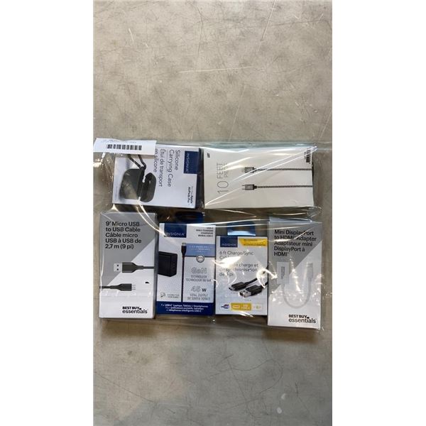 LOT OF VARIOUS PHONE ACCESSORIES