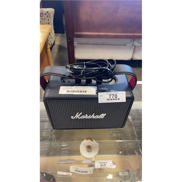 MARSHALL KILBURN II BLUETOOTH SPEAKER TESTED AND WORKING - RETAIL $349