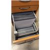 Image 3 : ROLLING 3 DRAWER OFFICE CABINET