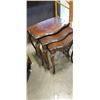Image 1 : 3PC GEORGE LIPPERT BENT LEG NESTING TABLES