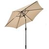 Image 1 : AS NEW MY PATIO 9FT STEEL MARKET UMBRELLA - RETAIL $129