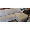 Image 2 : AS NEW SANDYS FURNITURE 3 PIECE GREY FABRIC SECTIONAL SOFA RETAIL $3800