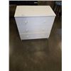 Image 2 : WHITE 3 DRAWER DRESSER