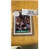 Image 1 : 4 NBA COLLECTIBLE TRADING CARDS ORLANDO WOOLRIDGE, KEVIN MCHALE, JAMES WORTHY AND MICHAEL JORDAN