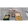 Image 1 : LOT OF ENGLISH COASTERS AND SELFIX GERMAN CLOCK
