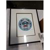 Image 3 : COAST SALISH TALKING STICK BY JIM YELTON AND JOE WILSON FRAMED PRINT