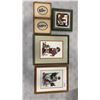 Image 1 : 5 VINTAGE FRAMED NEEDLEPOINTS, INCLUDING HUMMEL NEDDLE POINT