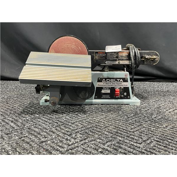 Delta 4In Belt/6 Disc Sander