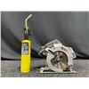 Image 1 : Porter Cable Circular Saw Laser, And Bernzomatic High Heat Torch