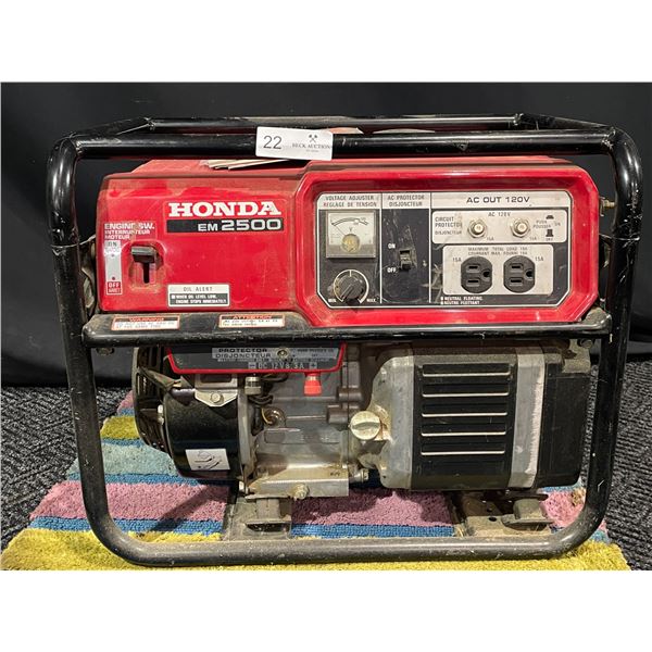 Honda Em2500 Utility Motor
