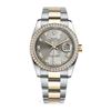 Image 1 : Rolex SS/YG 36MM Datejust With Diamond Bezel Model # 116243