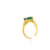 Image 3 : 2.11ct Emerald 18K YG 5.31gm Ring
