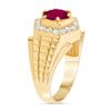 Image 2 : 2.35ct Ruby & Diamond Men's Ring