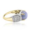 Image 2 : 9.02ct Natural Ceylon Star Sapphire 14K Yellow Gold Ring
