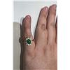 Image 4 : 1.08ct Natural Emerald 18K Yellow Gold Ring