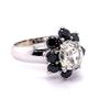 Image 2 : 2.93CT NATURAL CEYLON WHITE SAPPHIRE 14K WHITE GOLD RING