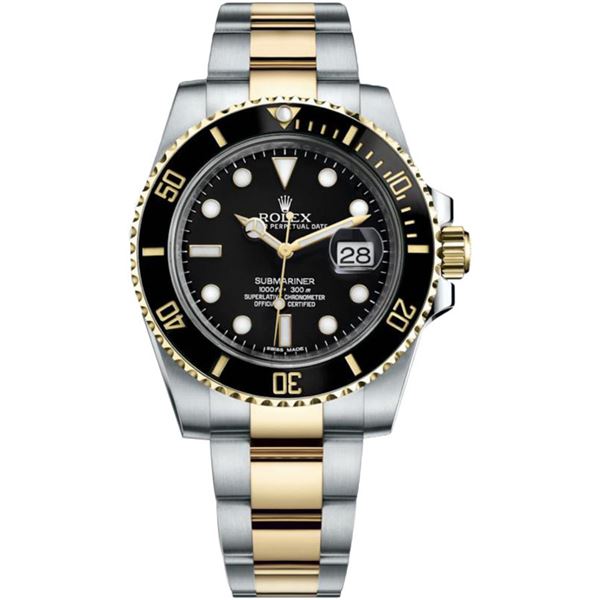 Rolex SS/YG Submariner Model # 126613LN