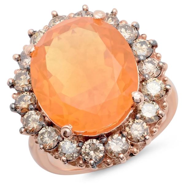 8.53ct Opal 14 K Rose Gold Ring