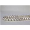 Image 3 : 9-11mm Off White Tahitian Round Strand with Gold Clasp