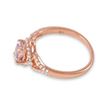 Image 2 : 0.71ct Morganite 14 K Rose Gold Ring