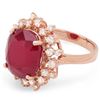 Image 2 : 13.8ct Ruby 14 K Rose Gold Ring