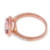 Image 2 : 1.41ct Morganite 14 K Rose Gold Ring