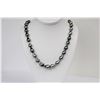 Image 1 : 11-13mm Tahitian Drop Necklace with Gold Clasp