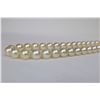 Image 3 : 10-12mm Champagne South Sea Round Necklace with Gold Clasp