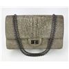 Image 1 : RARE Chanel Natural Lizard Double Flap Classic 227 Reissue