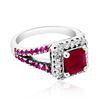 Image 3 : 1.60CT NATURAL RUBY 14K W/G RING