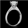 Image 2 : 14k White Gold 1.05ct Diamond Ring