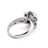 Image 5 : 2.93CT NATURAL CEYLON WHITE SAPPHIRE 14K WHITE GOLD RING