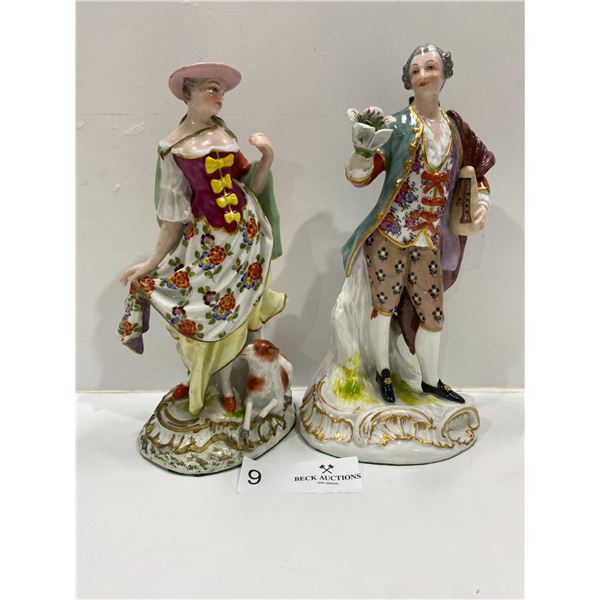 2 Antique Figurines