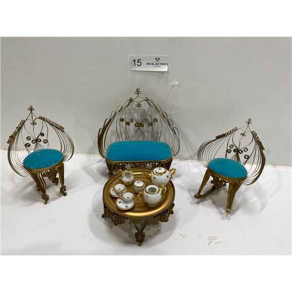 Miniature Tea Party Home Decor