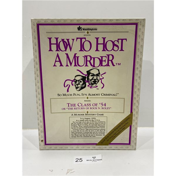 How To Host A Murder, Board Game