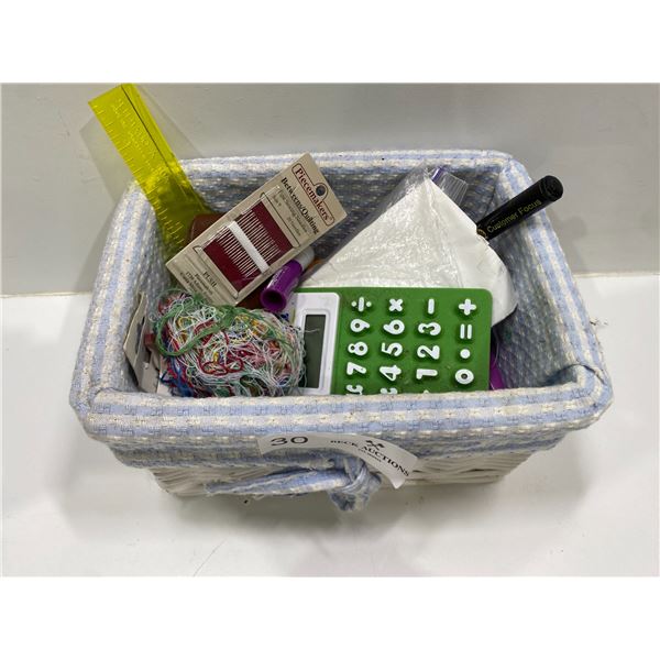 Assortment Of Sewing Supplies