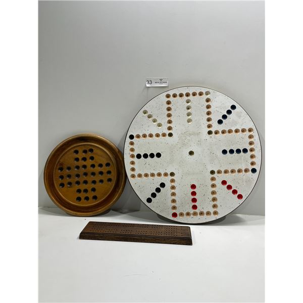 Assortment Of Wooden Game Boards