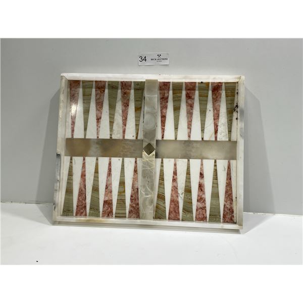 Solid Stone Game Board